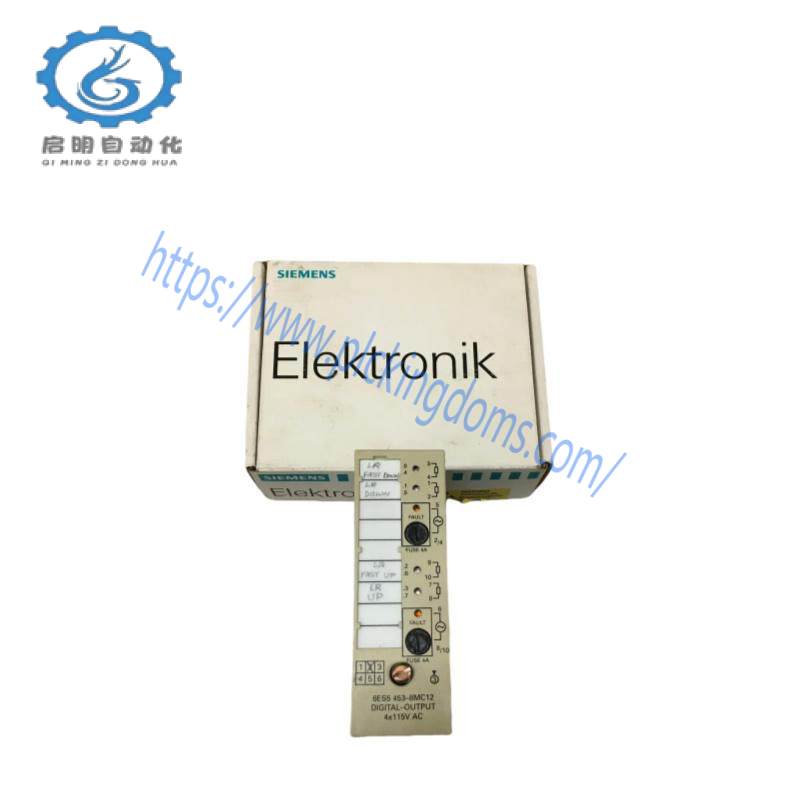 SIEMENS 6ES5453-8MC12 Digital Output Module