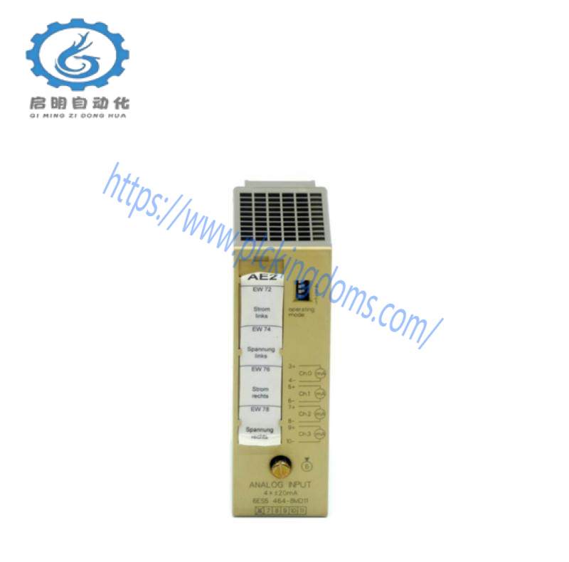 SIEMENS 6ES5464-8MF21 Analog Input Module