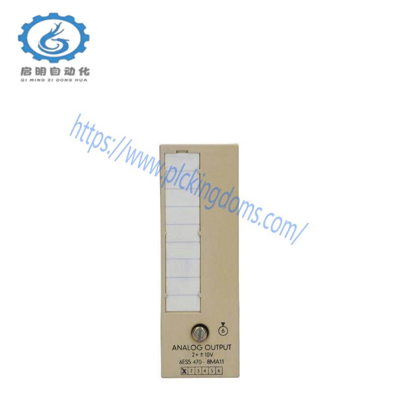 SIEMENS 6ES5470-8MA11 Analog Output Module