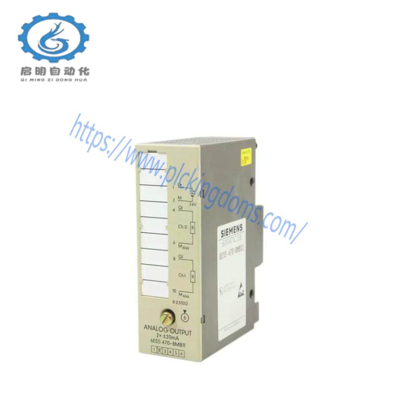 SIEMENS 6ES5470-8MB11 Analog Output Module