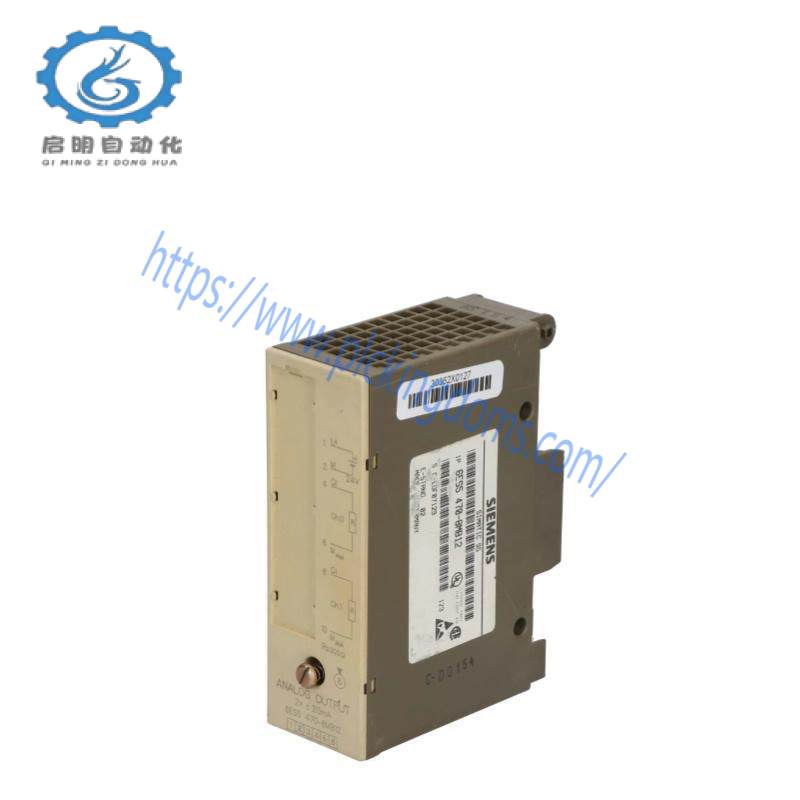 SIEMENS 6ES5470-8MB12 Analog Output Module