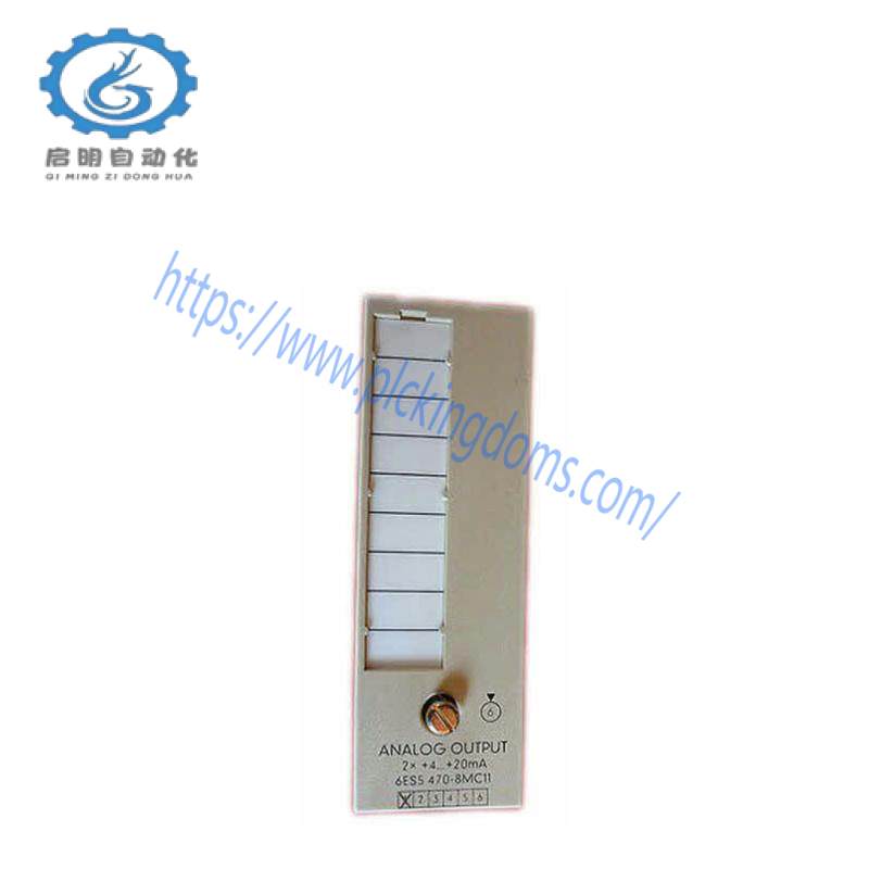 SIEMENS 6ES5470-8MC11 Analog Output Module