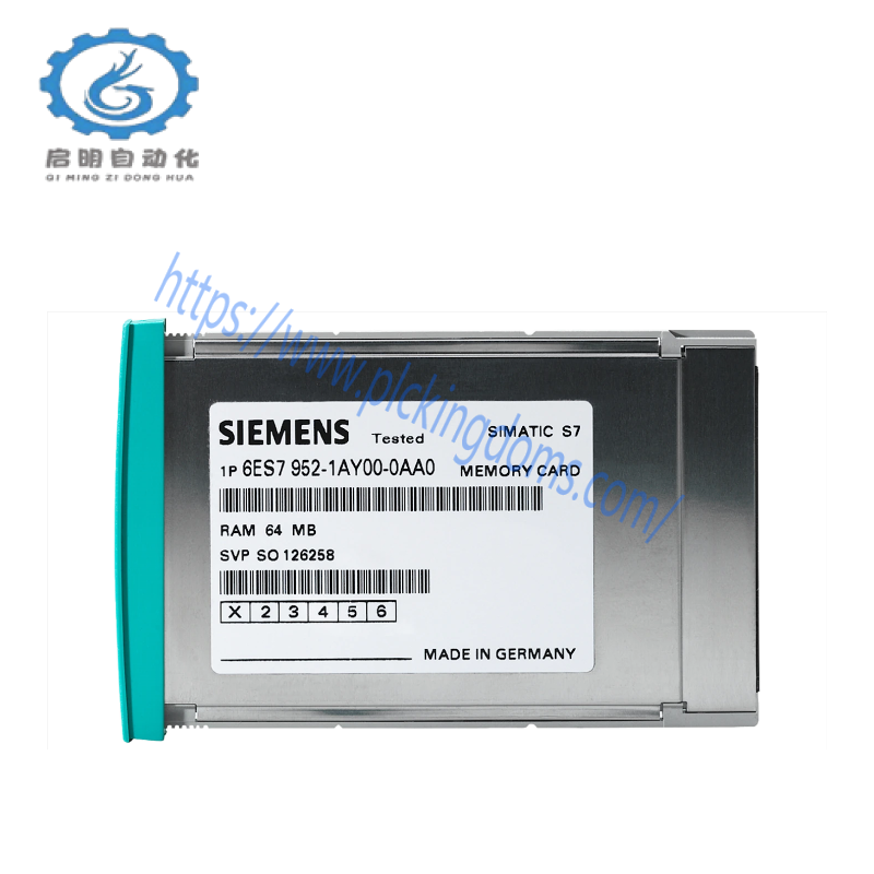 SIEMENS 6ES7 952-1AL00-0AA0 SIMATIC S7, RAM MEMORY CARD