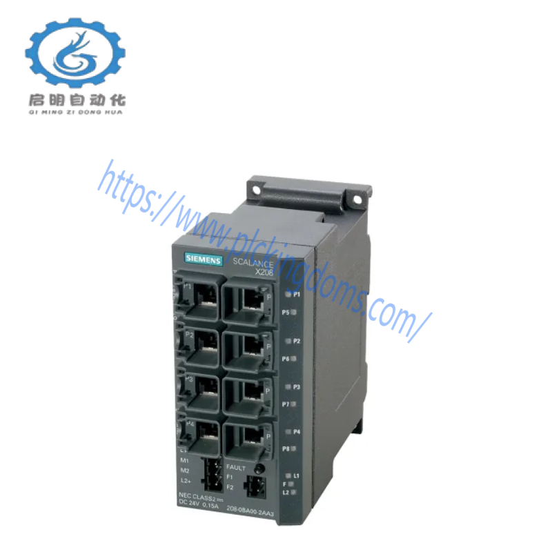 SIEMENS 6GK5208-0BA10-2AA3 SCALANCE X208