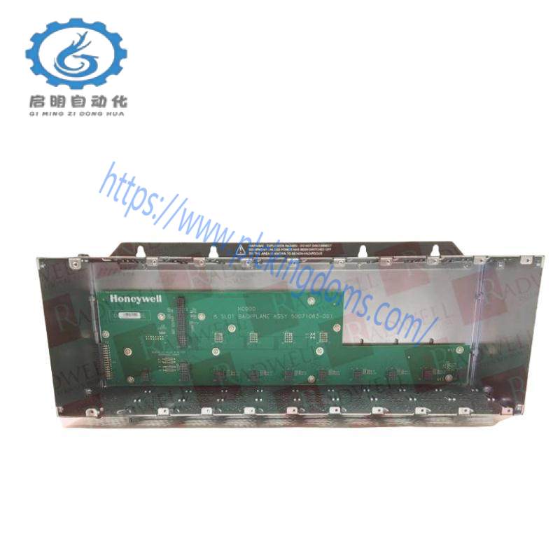 HONEYWELL 900R08R-0200 I/O Rack, 8 Slot, Red. Power (Assbly)