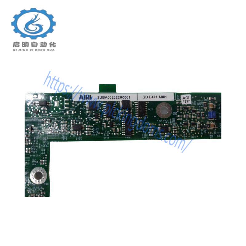 ABB 2UBA002322R0001 GDD471A001 MODULE