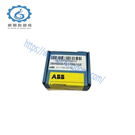 ABB 3BHB007211R0101 ;XVC768AE101 Control Board