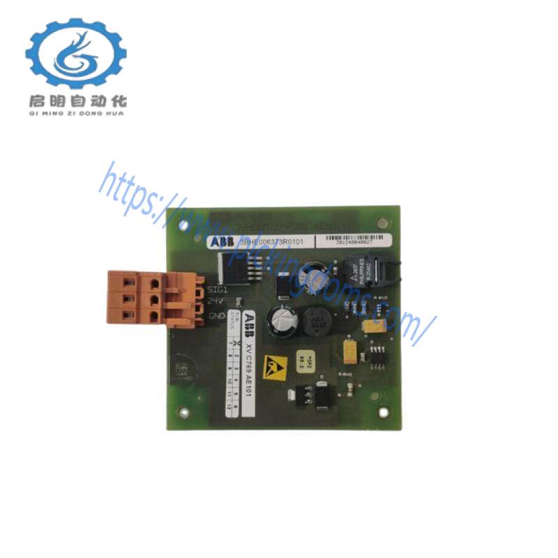 ABB 3BHE006373R0101 ;XVC769AE101 OEI-BOARD