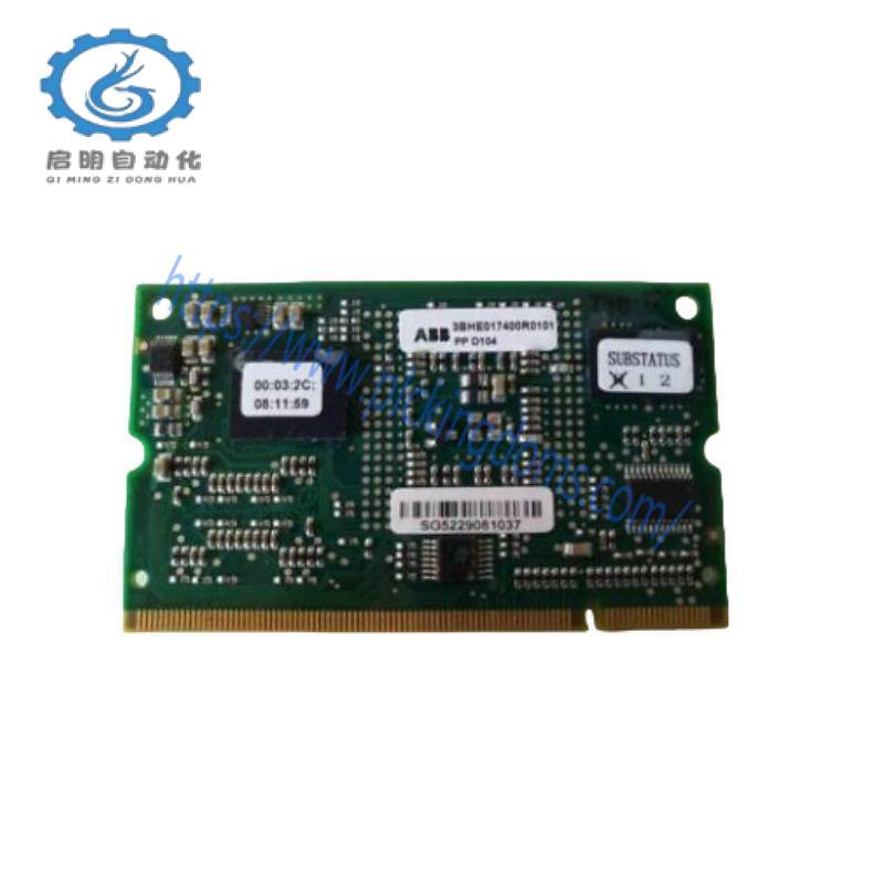 ABB 3BHE017400R0101 Main control board