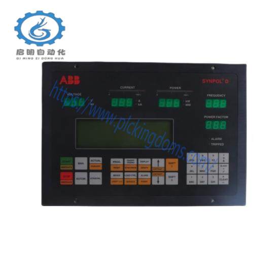ABB 3DDE300410 CMA 130 Display Front Panel