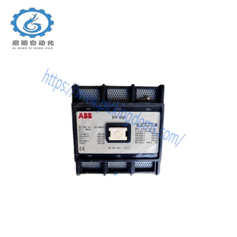ABB EH550G 3P CONT.110VDC W/RECT.120V