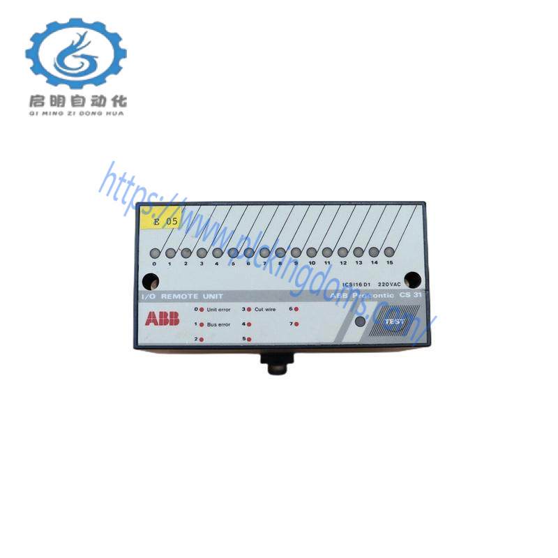 ABB ICSI16D1 I/O REMOTE UNIT PROCONTIC