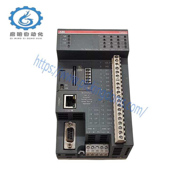 ABB PM554-T-ETH A0 PLC Automation CPU