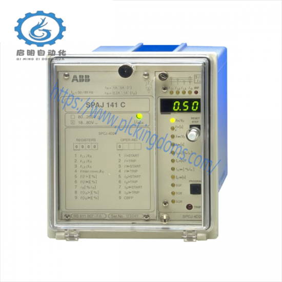 ABB SPAJ 141C RS611007-AA Earth-fault relay