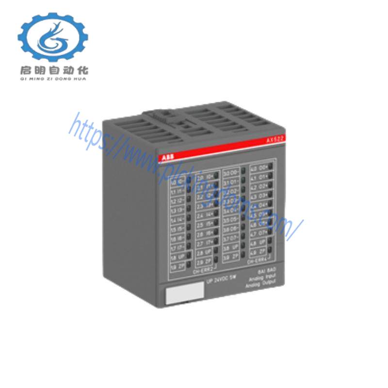 ABB AX522 8AI/8AO Power supply module