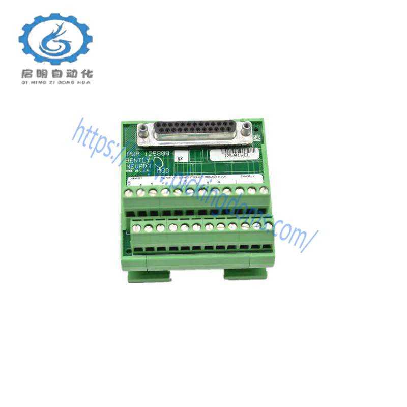 BENTLY NEVADA 125808-02A PROXIMITOR SEISMIC EXTERNAL TERMINAL BLOCK