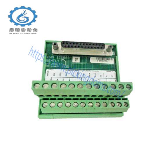 BENTLY NEVADA 125808-02A Terminal Block Board