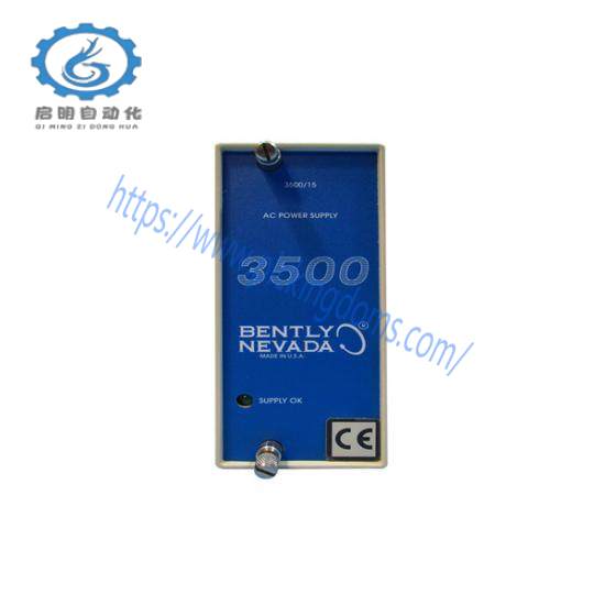 Bently Nevada 3500/15E AC Power Supply Module