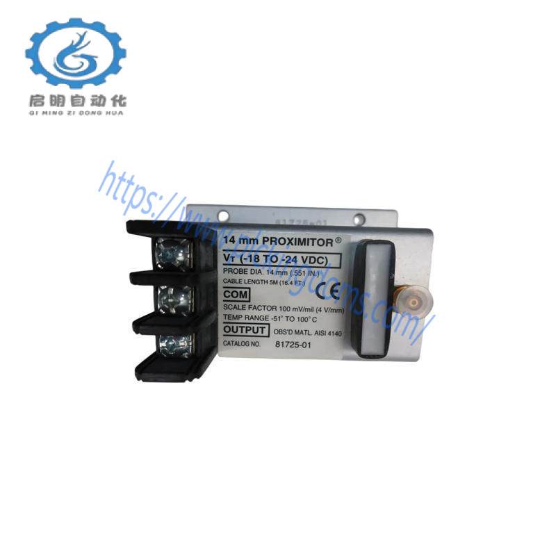 Bently Nevada 81725-01 PROXIMITOR SENSOR