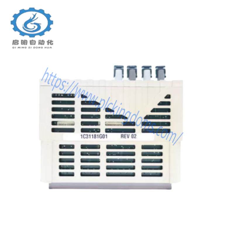 EMERSON 1C31181G01 Remote Mau I O Module 