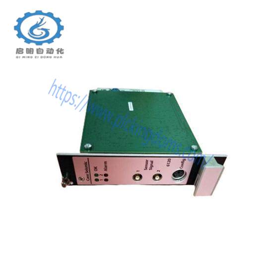 Emerson A6120 Case Seismic Vibration Monitor