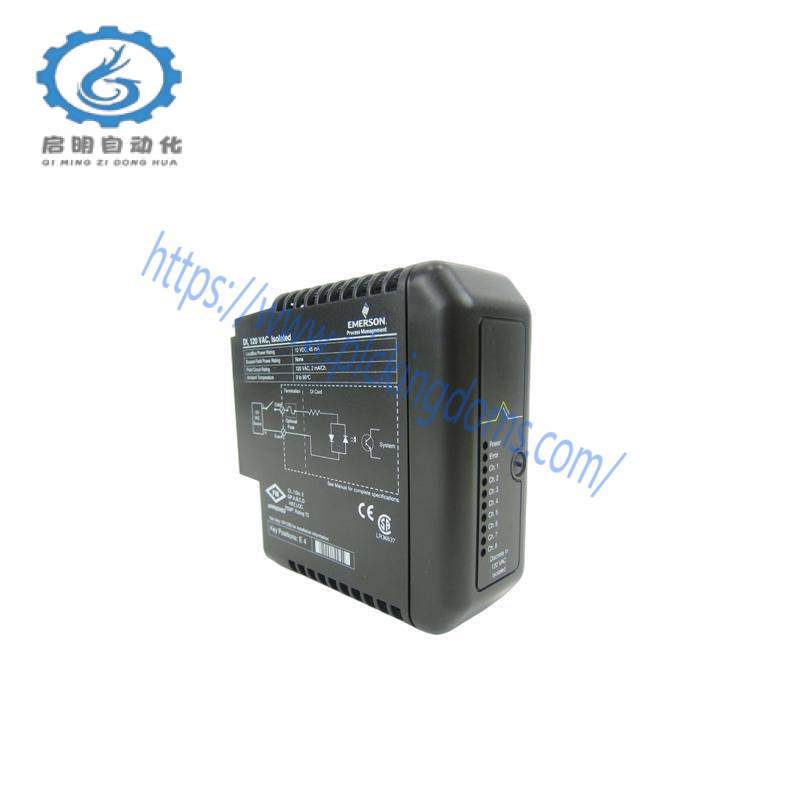 Emerson KJ3001X1-CA1 12P1980X062 DISCRETE INPUT MODULE