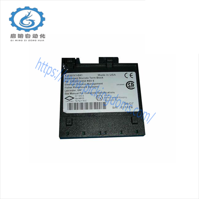 EMERSON KJ3201X1-EA1 Redundant Discrete Terminal Block