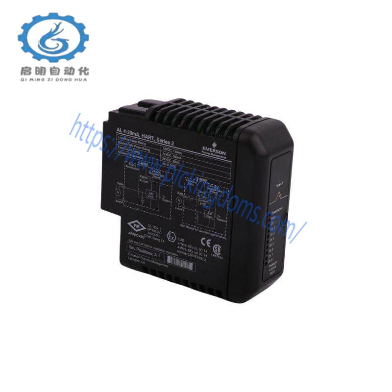 Emerson KJ3223X1-BA1 12P2871X012 ANALOG MODULE