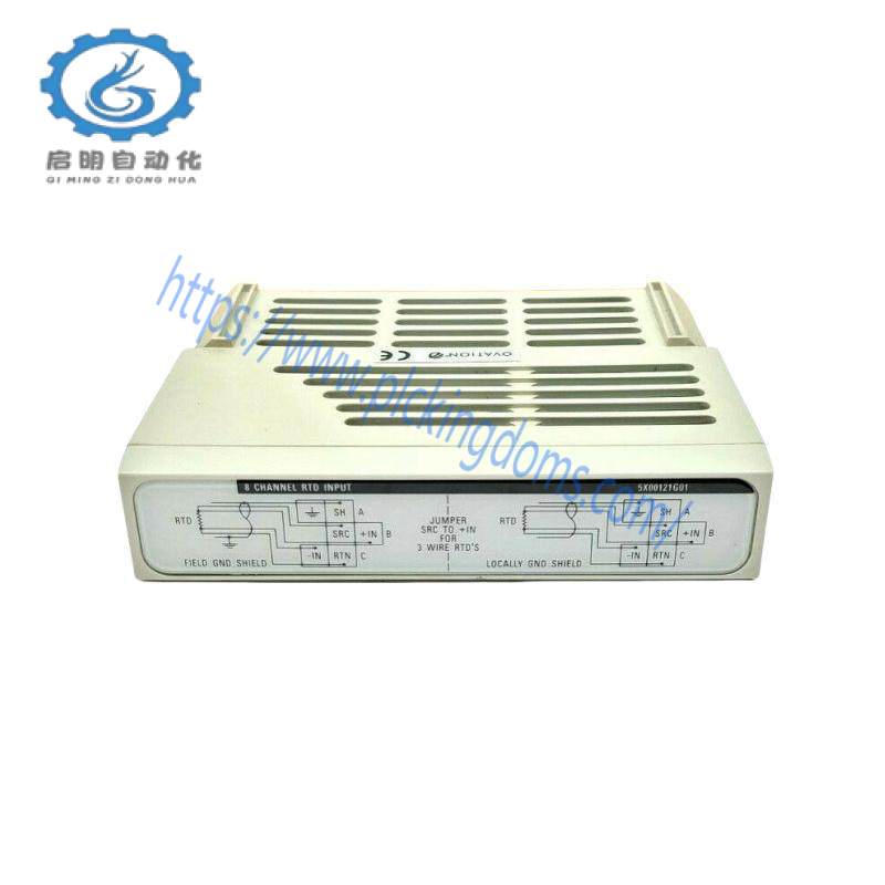 Emerson Ovation 5X00121G01 8-Channel RTD Input PMOD