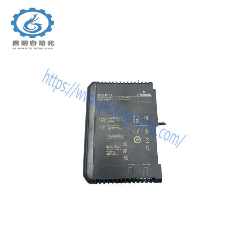 Emerson VE3008 KJ2005X1-MQ1 12P6381X052 MQ Controller