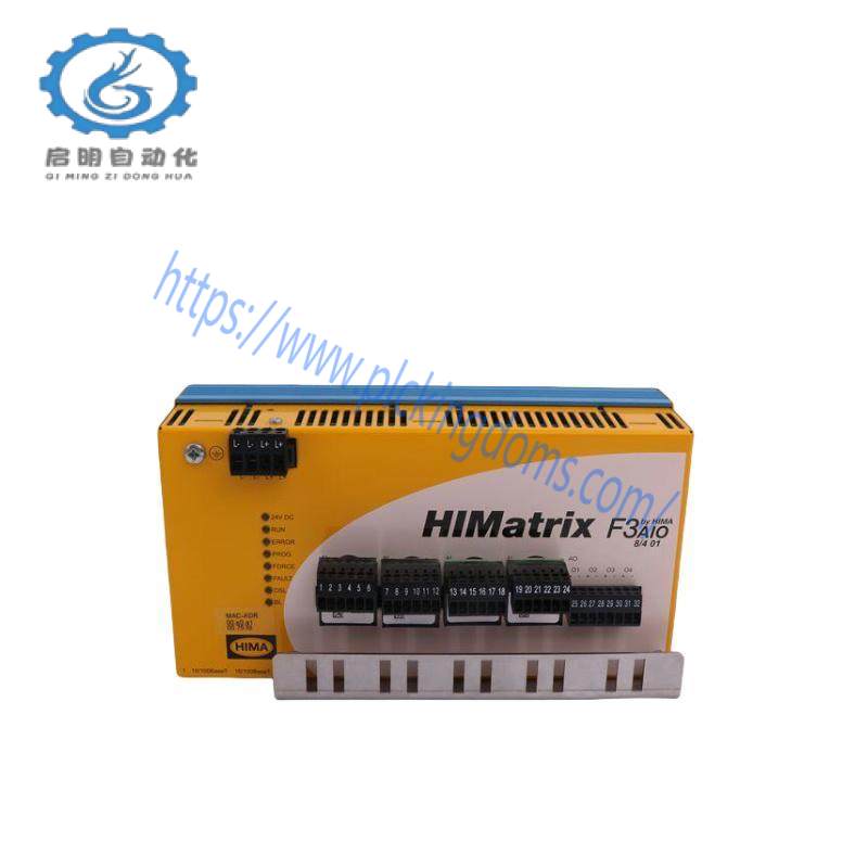 HIMA F3 AIO 8/4 01 F3AIO8/401 HIMatrix Safety-Related Controller