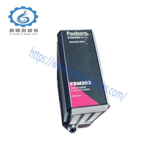 FOXBORO FBM203 RH914SV Channel Isolated input module