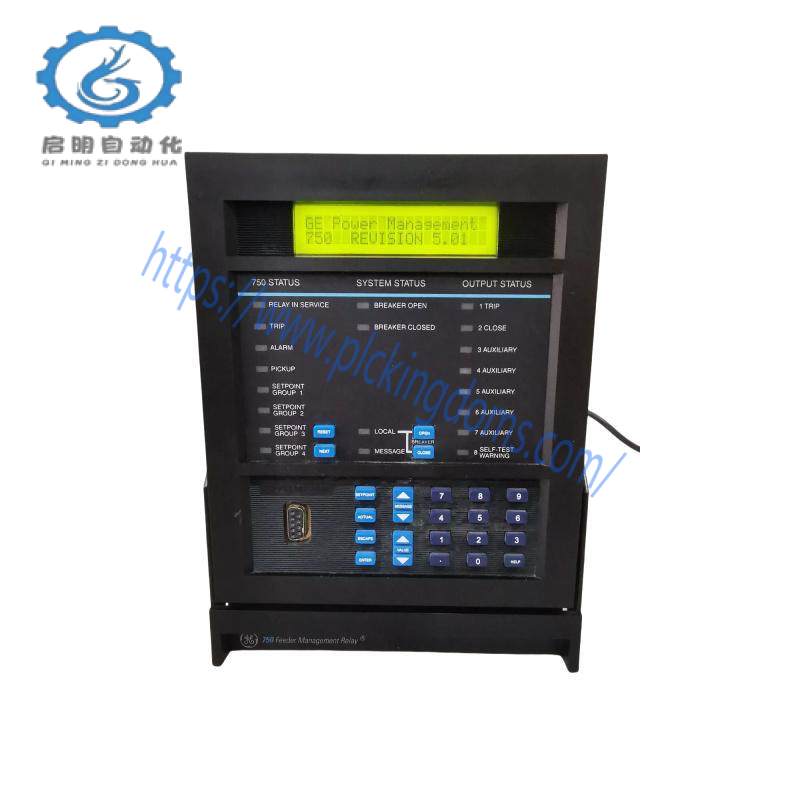 GE 750-P5-G5-D5-HI-A20-R FEEDER MANAGEMENT RELAY