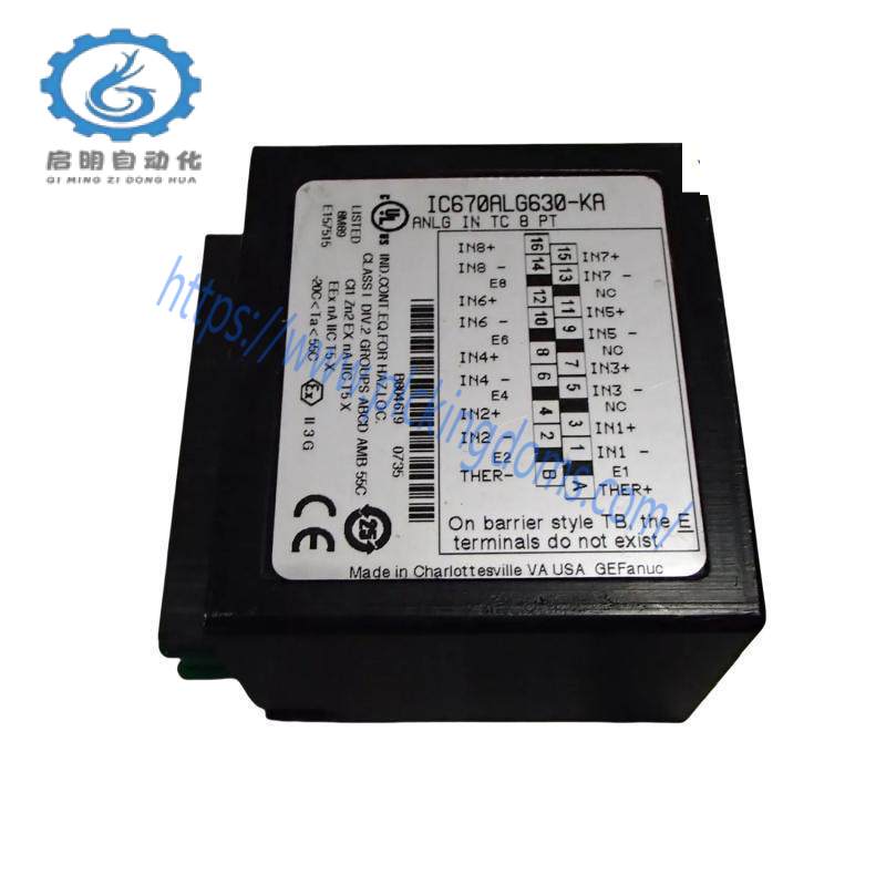 GE Fanuc IC670ALG630 Analog Input PLC Module