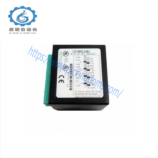 GE FANUC IC670MDL930 relay output module