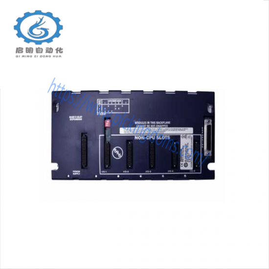 GE FANUC IC694CHS398 5-Slot Serial Expansion Backplane