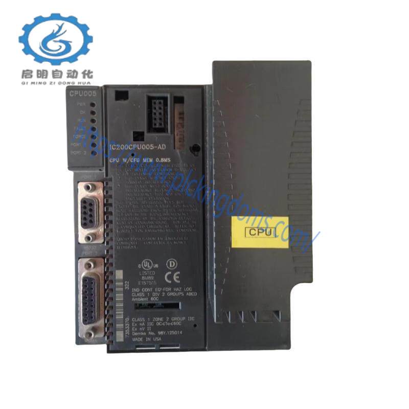 GE IC200CPU005 CPU module