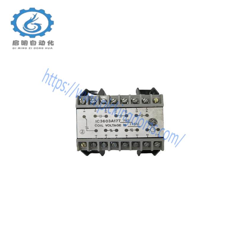 GE IC3603A177 RELAY MODULE