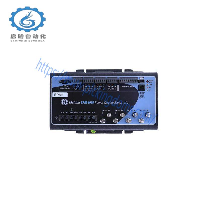 GE MULTILIN EPM 9650 POWER QUALITY METER PL96501A0A10000