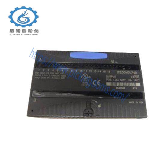 GENERAL ELECTRIC IC200MDL740