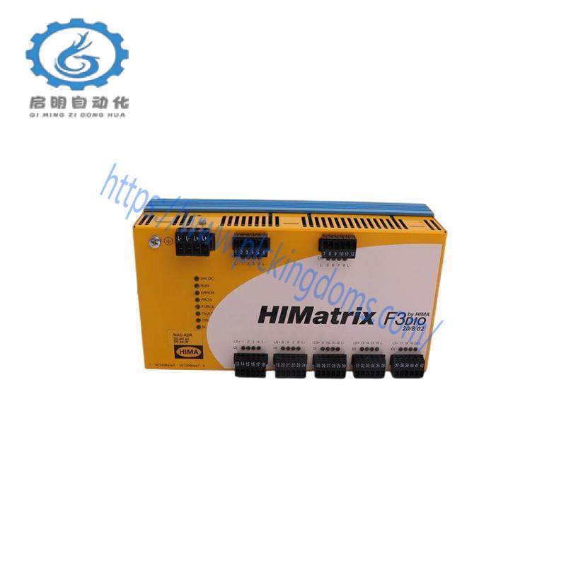 HIMA F3 DIO 20/8 02 F3DIO20/802 Remote I/O Module
