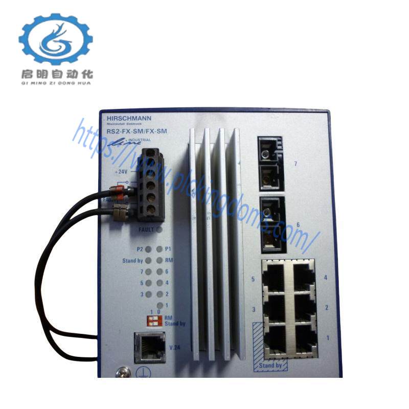 HIRSCHMANN RS2-FX-SM/FX-SM ETHERNET RAIL SWITCH
