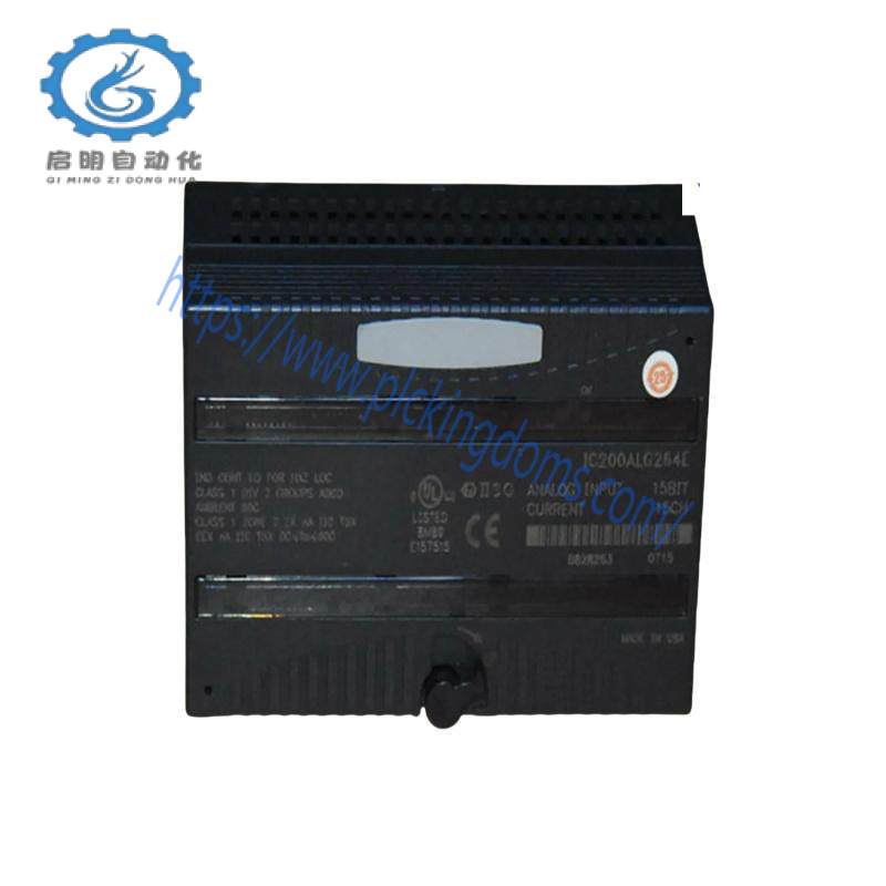 GE IC200ALG264E Current Analog Input Module