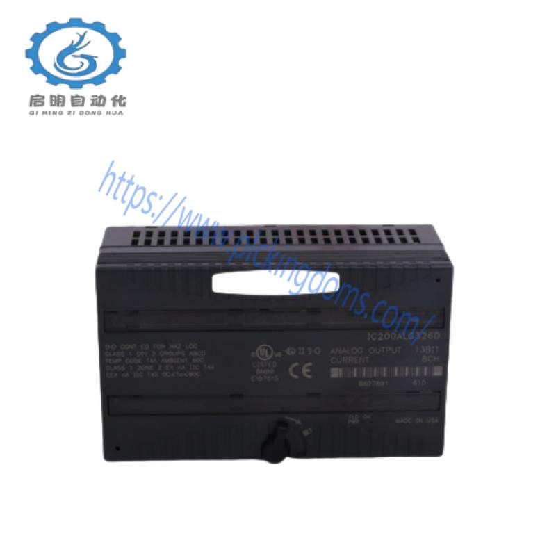 GE IC200ALG326D Analog Output Module