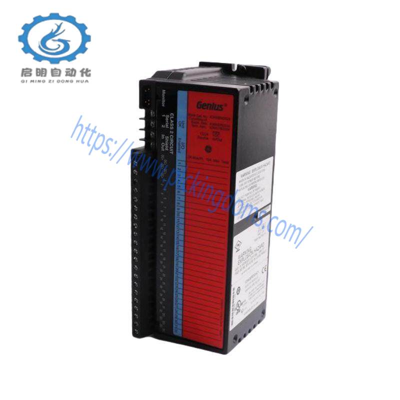 GE Fanuc IC660BRD024 Genius 12/24VDC Source Block