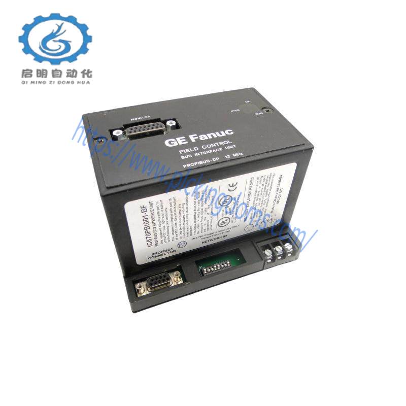 GE Fanuc IC670PBI001 Profibus Bus Interface Unit