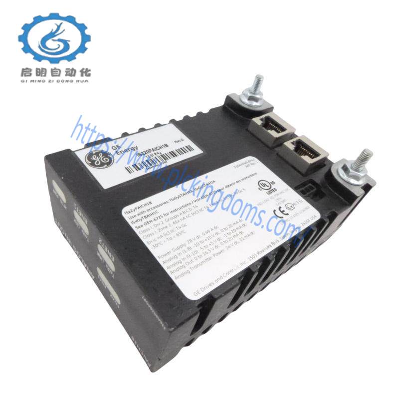 GE IS220PAOCH1B Analog outputs Module 6 channels