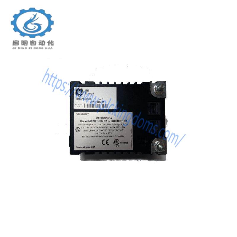GE IS220PDIOH1A, REV D Boards & Turbine Control