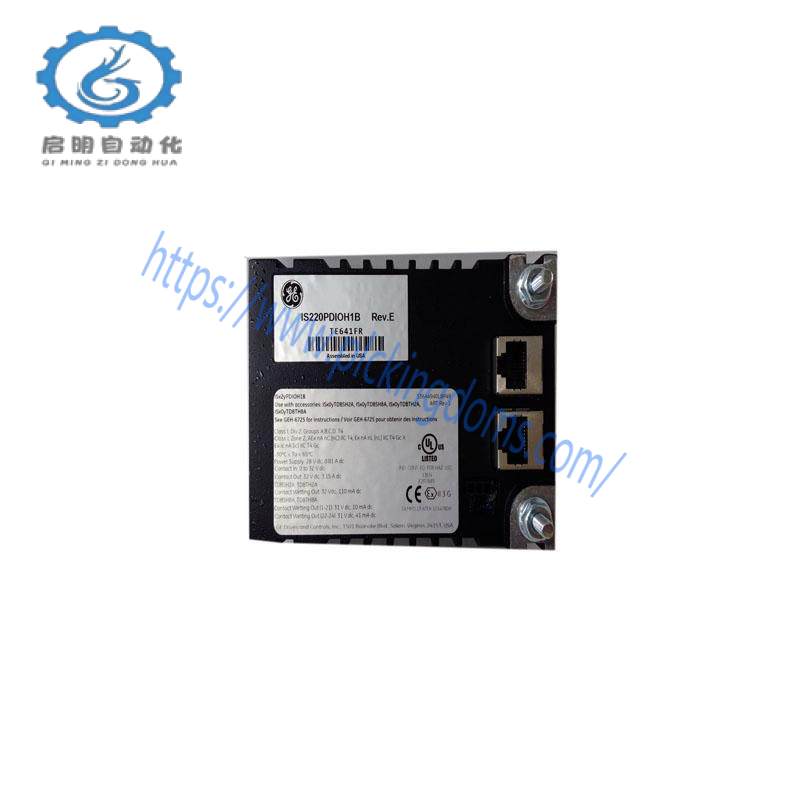 GE IS220PGENH1A, REV E Boards & Turbine Control