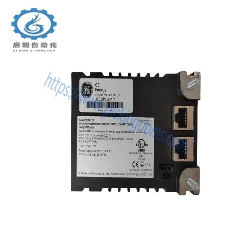 GE IS220PRTDH1B RTD I/O module